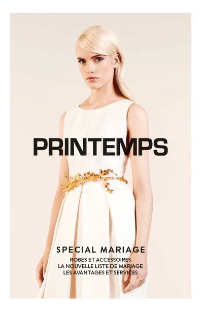Couverture Printemps, spécial mariage